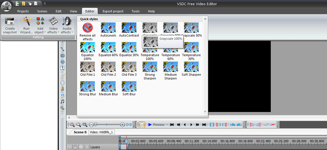 vsdc video editor windows 10